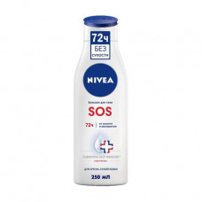Wosstanawliwaueschtschi body balm with NIVEA SOS panthenol for very dry skin, 250 ml
