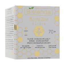 Wosstanawliwaueschtschi concentrated cream for the person Bielenda Royal Bee Elixir 70+ Cream Concentrate against wrinkles, 50 ml