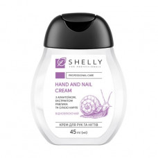 Wosstanawliwaueschtschi the Shelly Professional Hand and Nail Cream hand and nail cream with allantoin, extract of a snail and karite butter, 45 ml