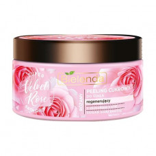 The restoring body scrub of Bielenda Super skin diet Velvet Rose Roza, 350 g