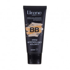 Face VV-cream the leveling Lirene Hyaluronic Acid Vitamin C color, 01 Beige, 30 ml