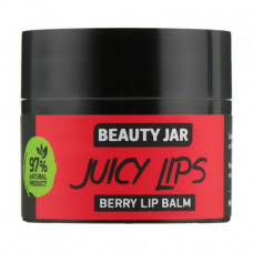 Berry balm for lips of Beauty Jar Juicy Lips Berry Lip Balm, 15 ml