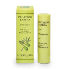 Protective balm for lips of L'Erbolario Proteggi Labbra Balsamico Con Olivo & Melaleuca Lip Balm with olive oil and tea tree oil, 4.5 ml