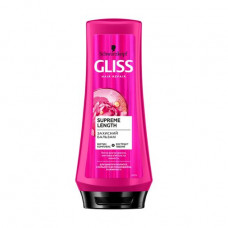 The protective Gliss Supreme Length conditioner for long, inclined to damages and fat content of hair, 200 ml