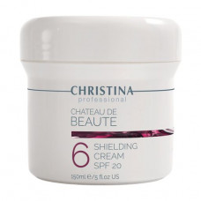 Protective cream for the person Christina Chateau de Beaute Shielding Cream Step 6 SPF 20, 150 ml