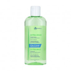Protective Ducray Extra-Doux hair shampoo for frequent application, 200 ml