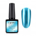 Mirror gel polish for nails of Canni Gel Color System Gel Polish 712 of Blue, 7.3 ml