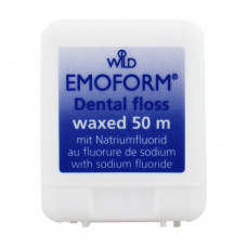 Tooth Dr. Wild Emoform thread waxed with fluoride of sodium, 50 m