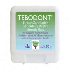 Tooth Dr. Wild Tebodont-F thread with tea tree oil, with fluoride of sodium, 50 m