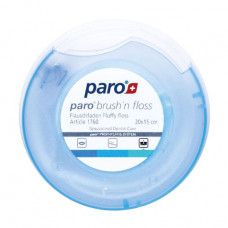 Tooth thread and brush of Paro Swiss Brush'n Floss, 20*15 m