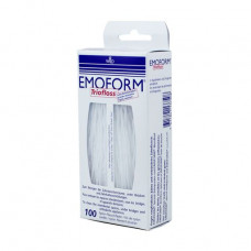 Tooth thread (superfloss) Dr. Wild Emoform Triofloss of standard, 100 pieces