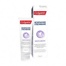 Toothpaste of Colgate Safe bleaching, Care of gums, with fluoride, 75 ml