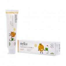 Toothpaste nursery of Melica Organic Peach, 100 ml