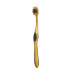 Toothbrush of Colgate 360 ° Gold with charcoal, antibacterial bristles, soft, 1 piece