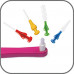 Paro Swiss Classic M27L toothbrush of average rigidity, pink, 1 piece