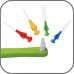 Paro Swiss Classic M39 toothbrush of average rigidity, lime, 1 piece