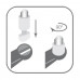 Paro Swiss M43 toothbrush of average rigidity, blue, 1 piece