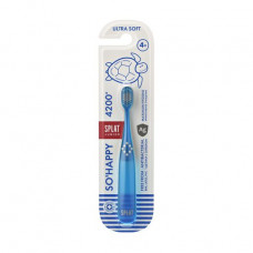 Toothbrush for children of Splat Junior Ultra 4200 soft of 4 years, blue, 1 piece