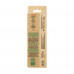 Toothbrushes of Colgate Bambuk, Charcoal, soft, 2 pieces